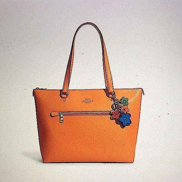 COACH - WILDFLOWER CLUSTER BAG CHARM IN COLORBLOCK - Picture 11 of 12